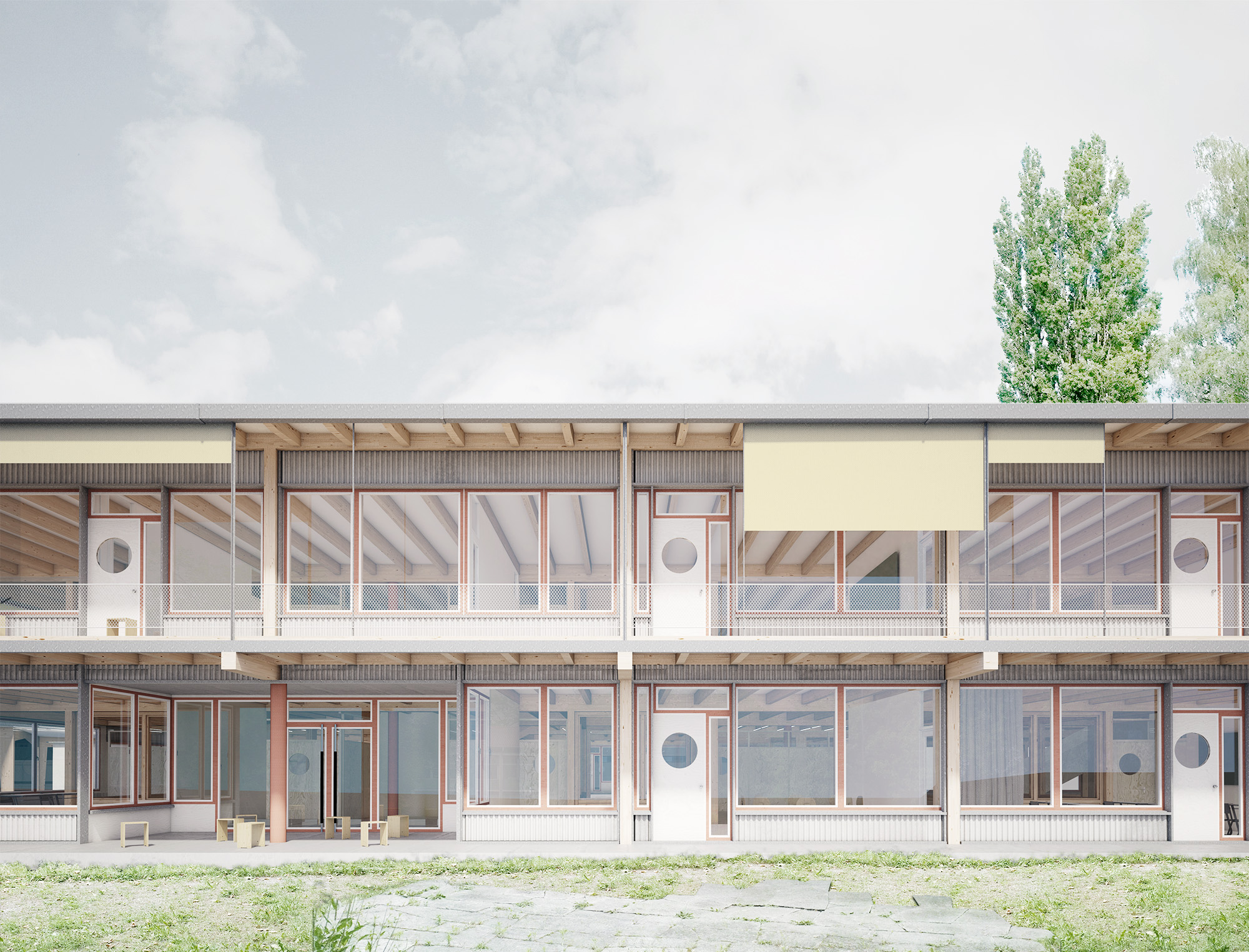 Lovis Architekt*innen Erweiterung Schulanlage Stöckacker Bern