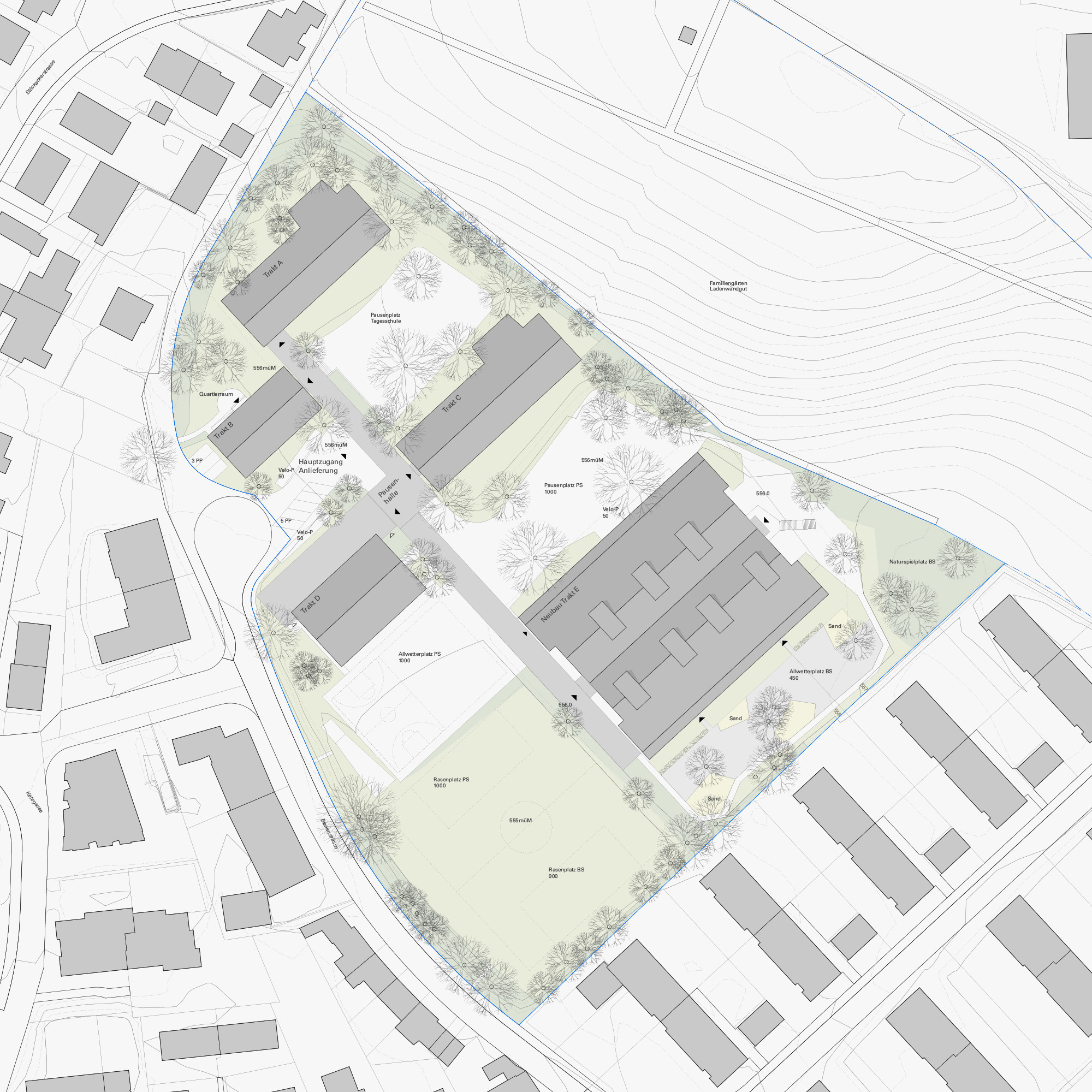 Lovis Architekt*innen Erweiterung Schulanlage Stöckacker Bern