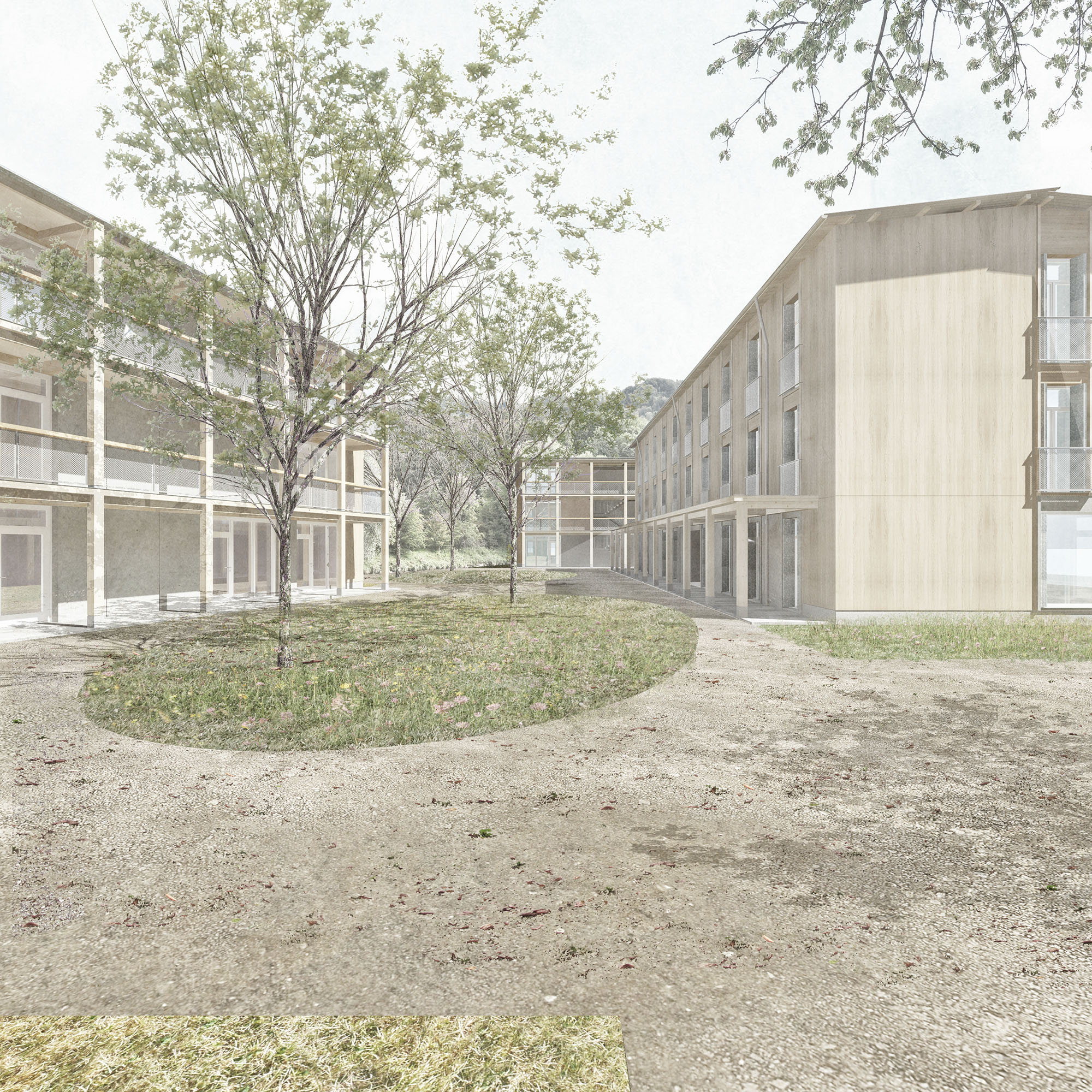 Lovis Architekt*innen Neubau Asyslzentrum Adliswil
