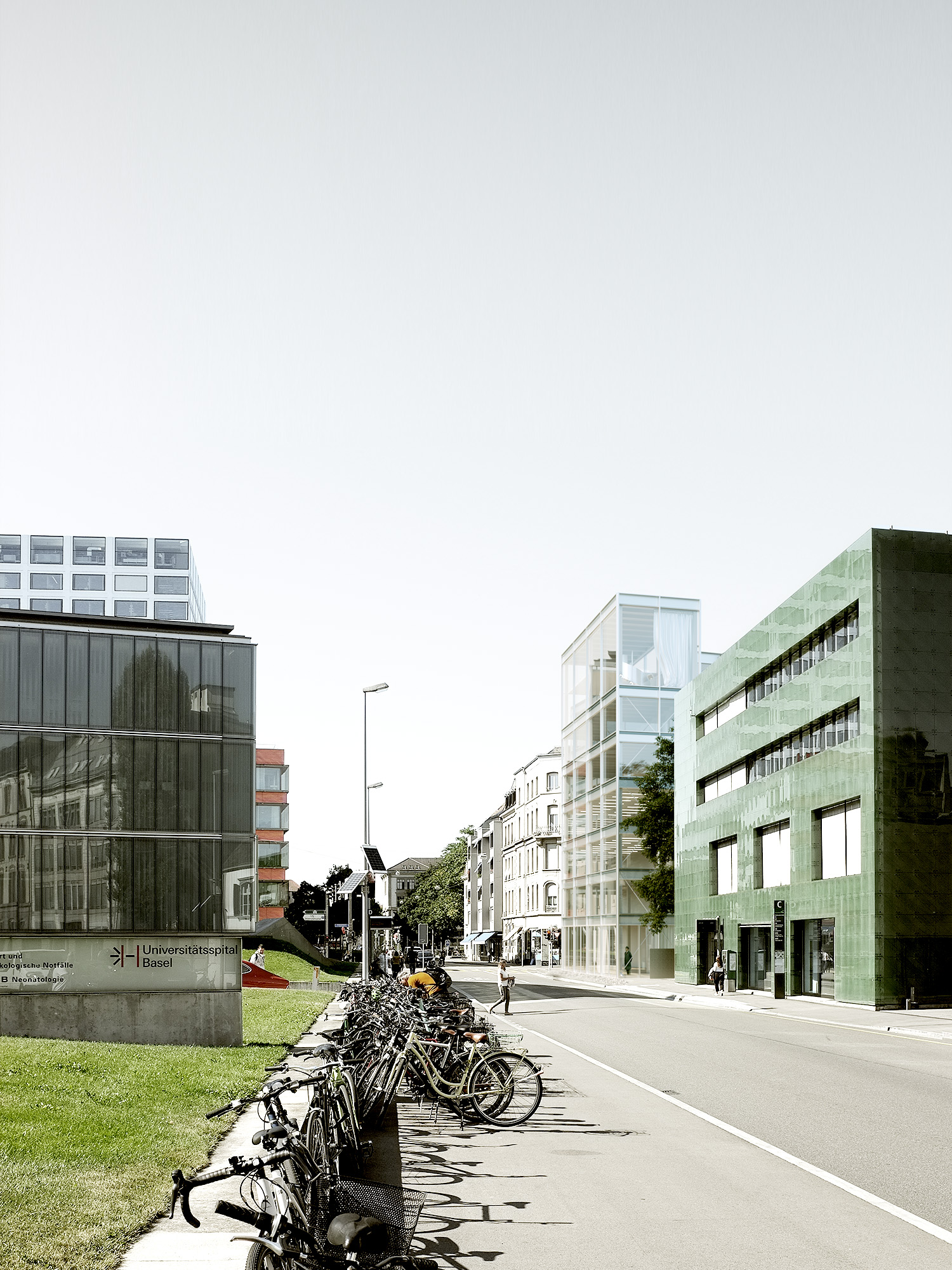 Lovis Architekt*innen Neubau Bürohaus BRCCH Basel