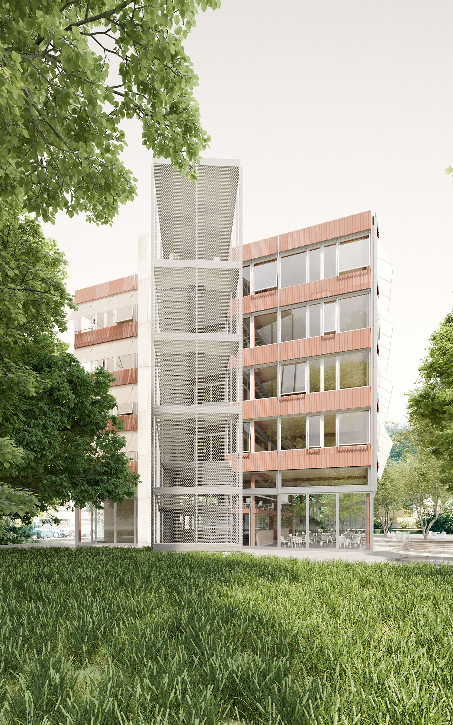 Lovis Architekt*innen Erweiterung Schulanlage Entlisberg Zürich